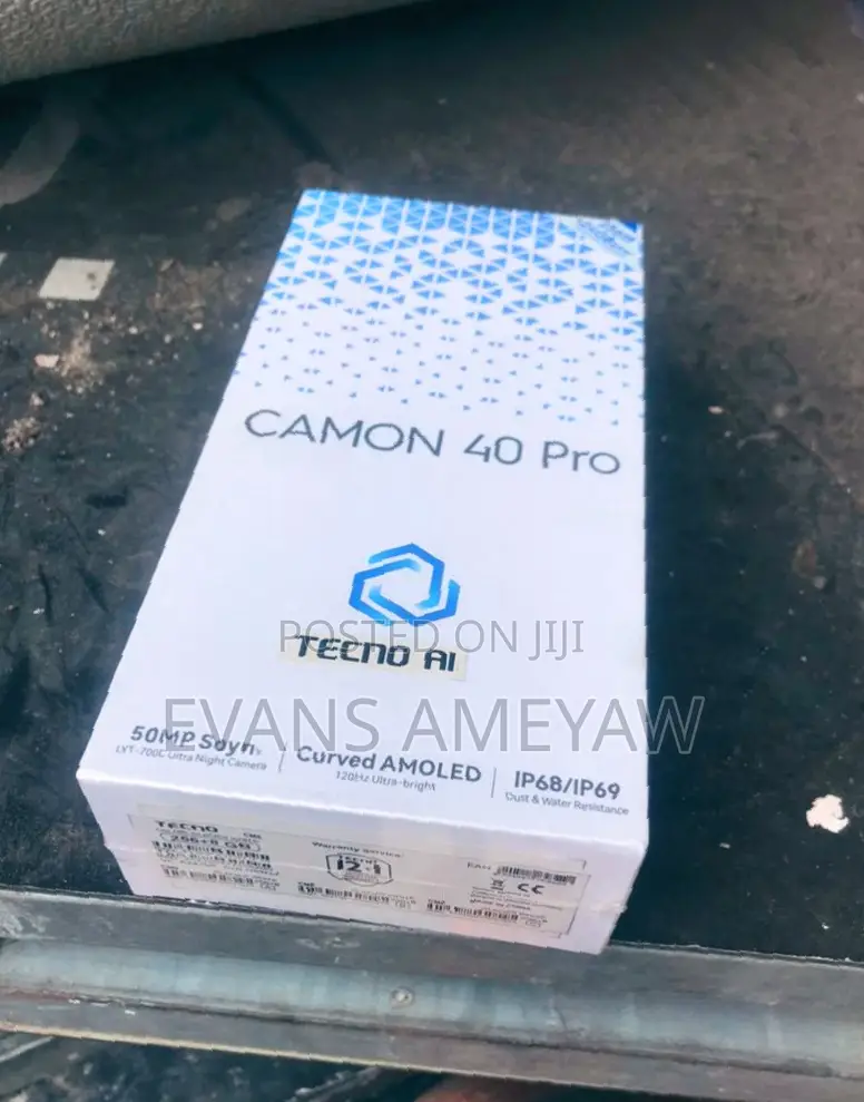 New Tecno Camon 40 Pro 5G 256 GB Green