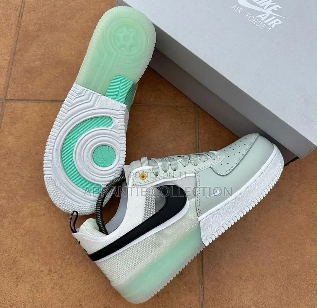 Nike Air Force 1 React Mint Grey