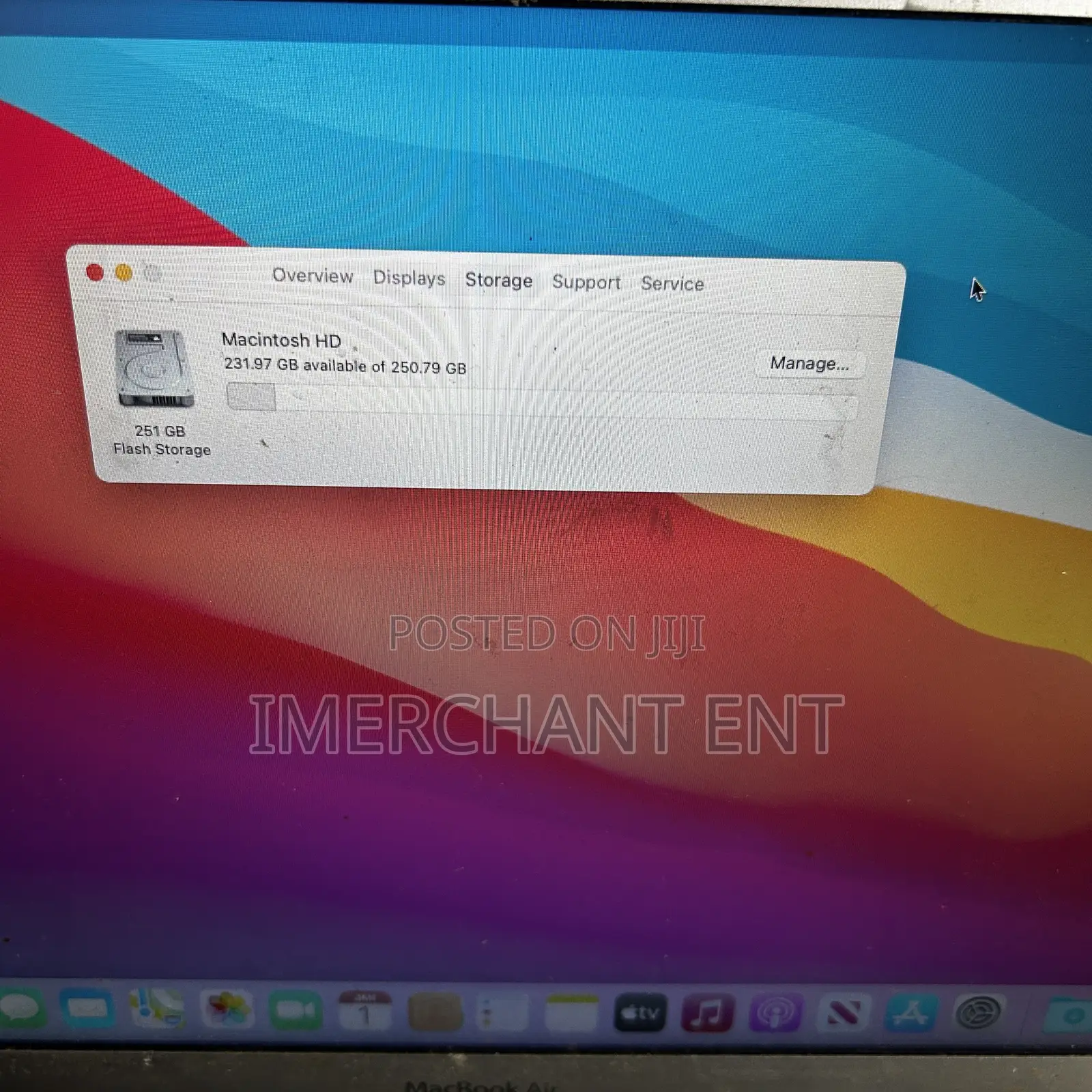 Laptop Apple MacBook Air 2017 8GB Intel Core i5 SSD 256GB