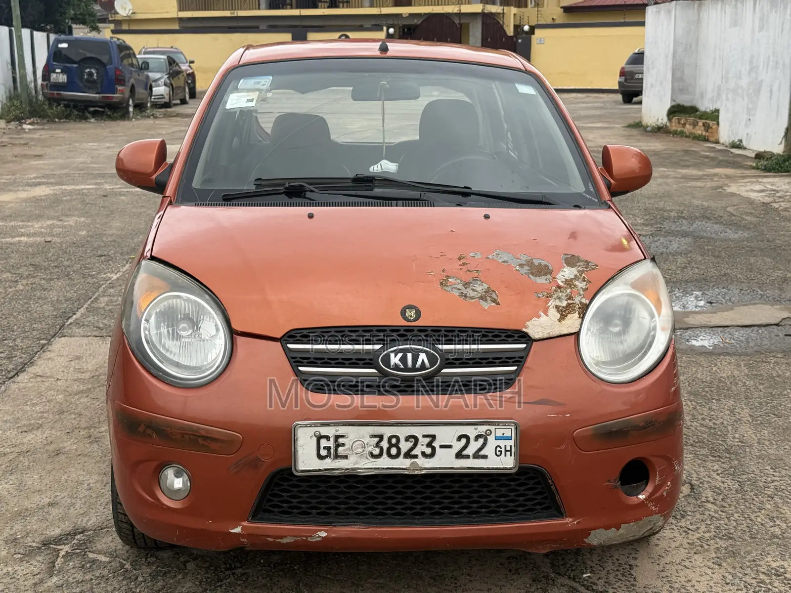 Kia Morning 2011 Orange