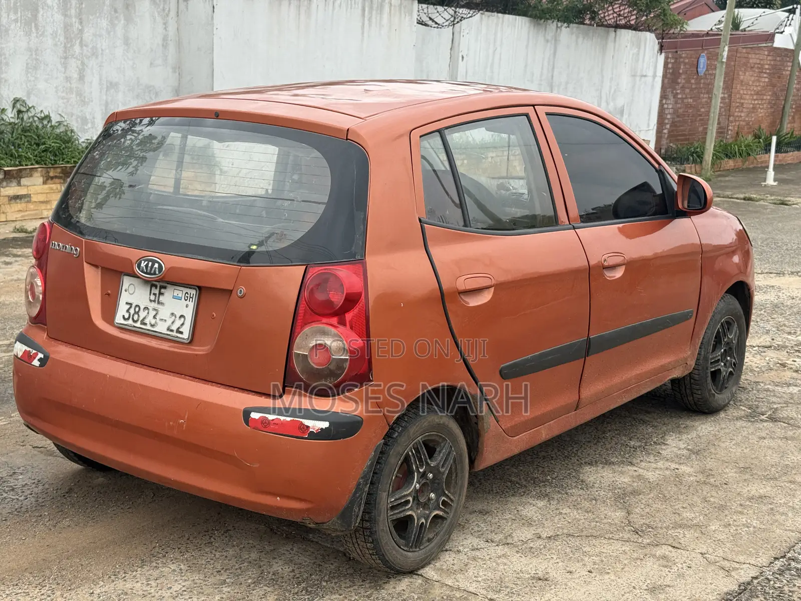 Kia Morning 2011 Orange