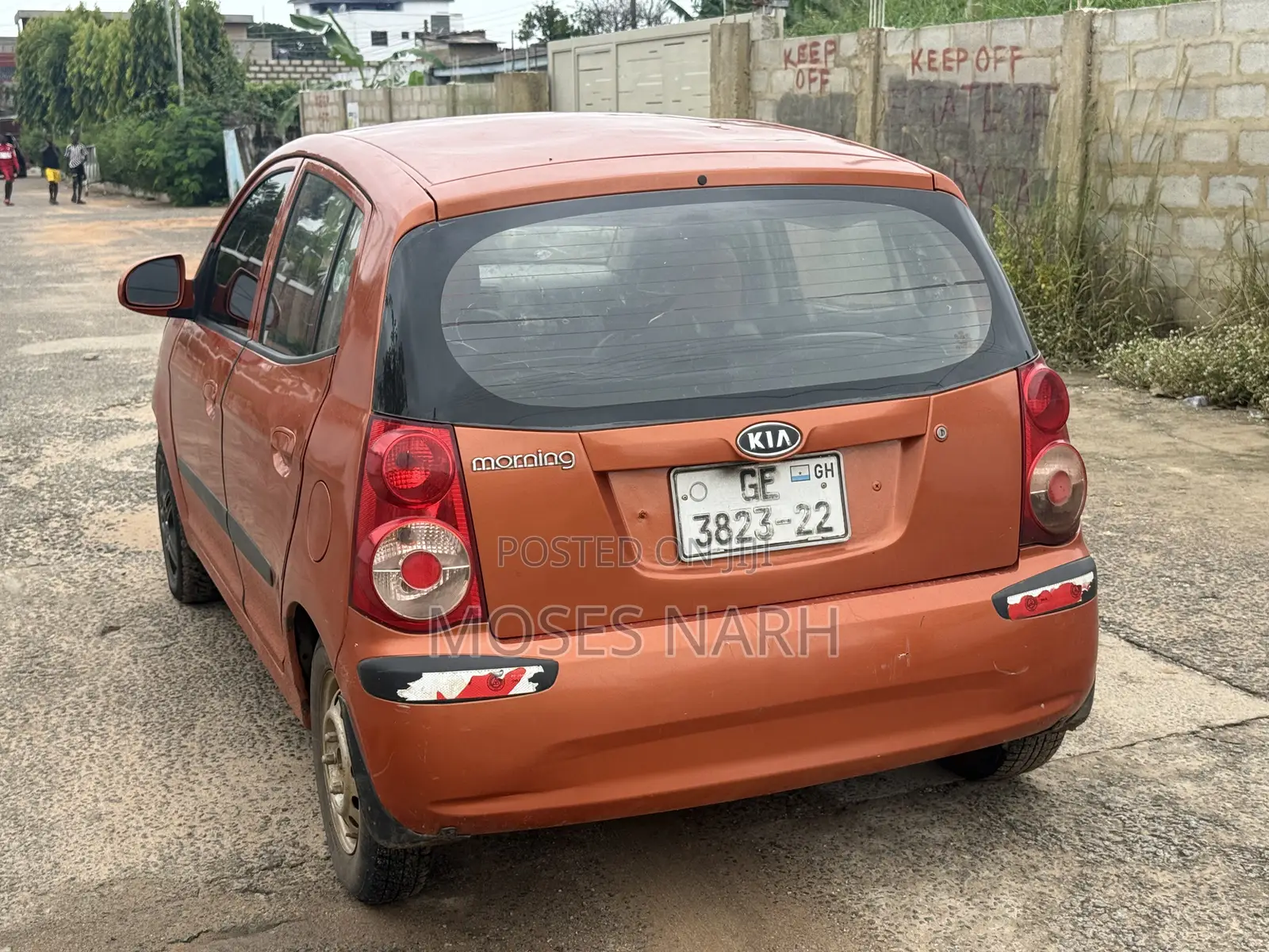 Kia Morning 2011 Orange