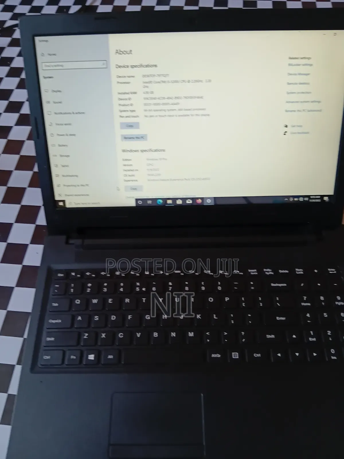 Laptop Lenovo 8GB Intel Core i5 HDD+SSD 500GB