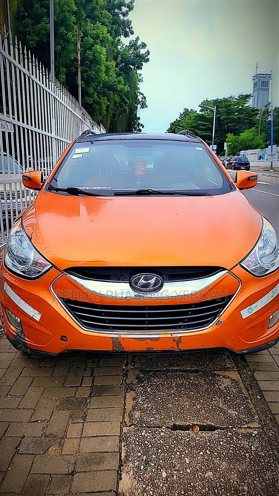 Hyundai Ix35 2011 Orange