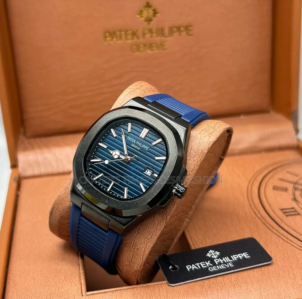 Patek Phillipe Geneve With Rubber Strap Watch