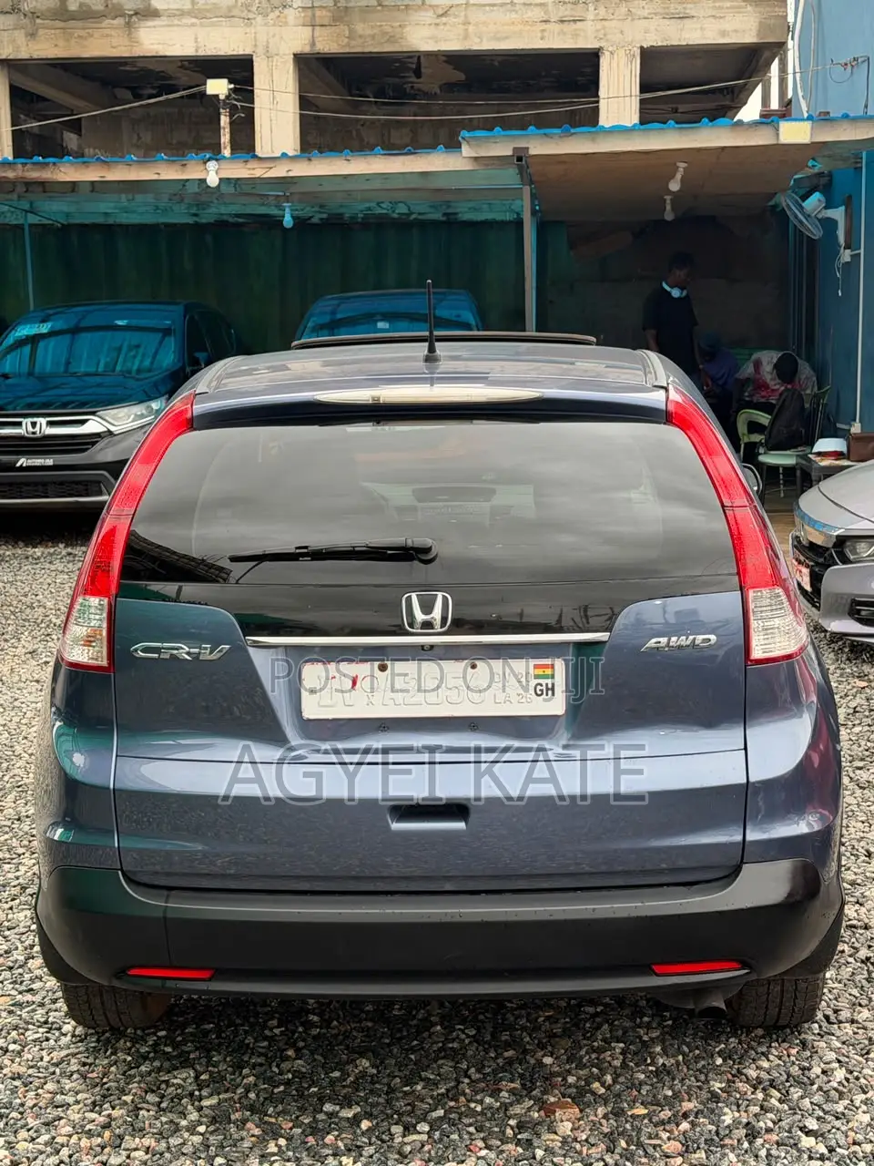 Honda CR-V EX 4dr SUV (2.4L 4cyl 5A) 2014 Blue