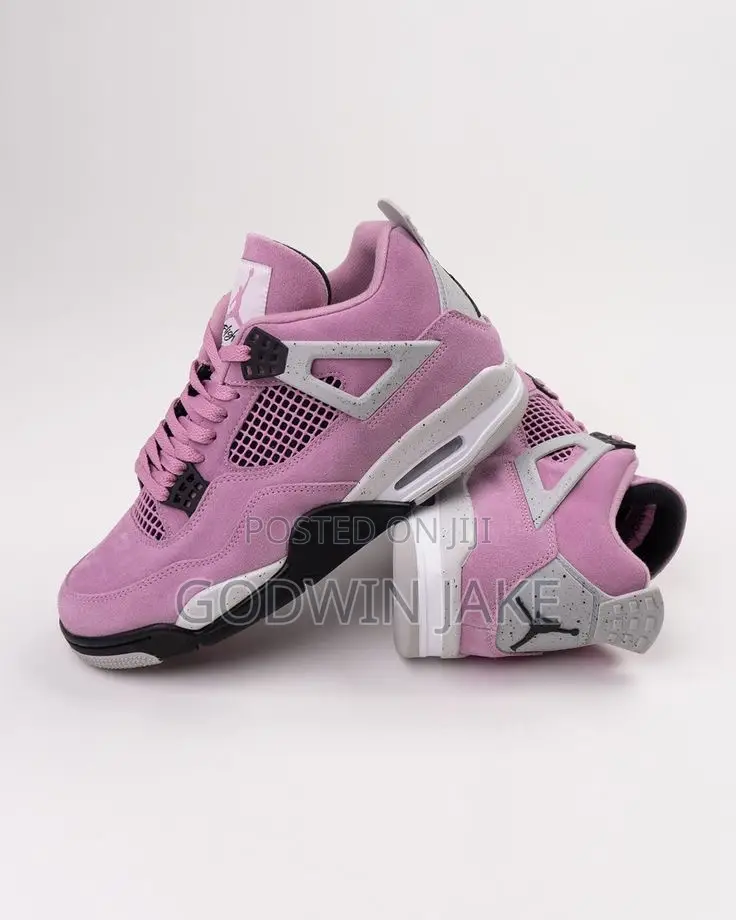 Air Jordan 4 Retro "Orchid" - Premium Pink Suede