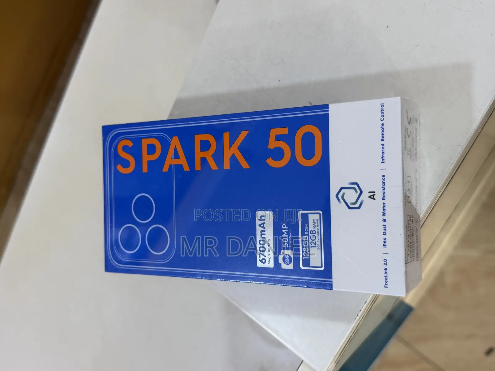 New Tecno Spark 50 128 GB Orange