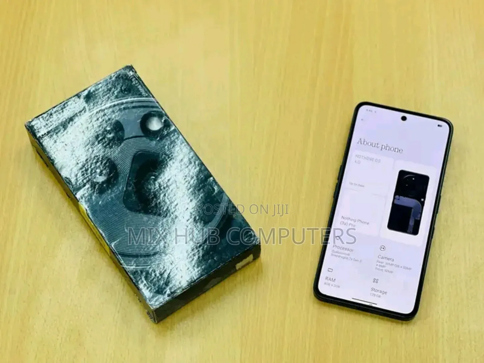 New Nothing Phone 3a Pro 256 GB Black