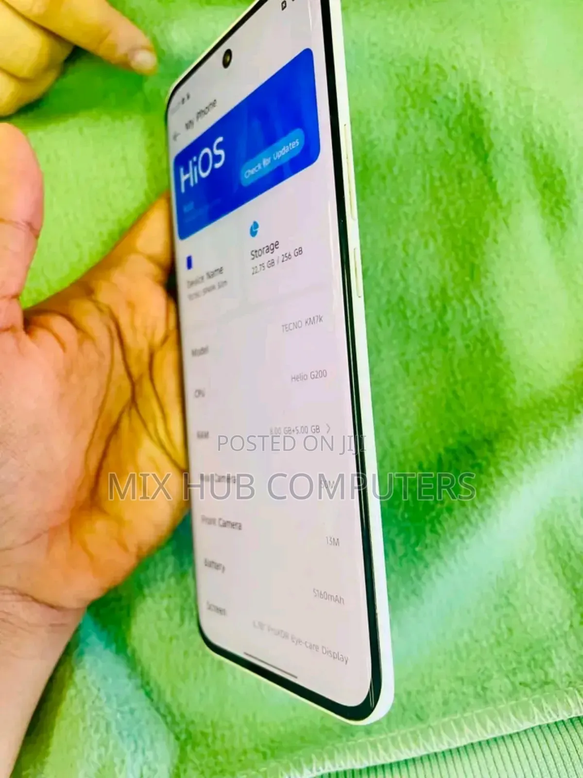 Tecno Spark Slim 256 GB White