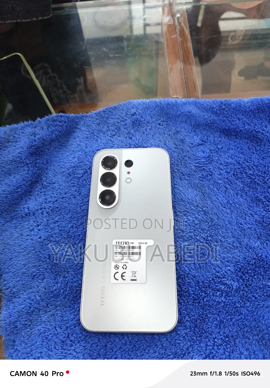 Tecno Camon 50 256 GB Gray