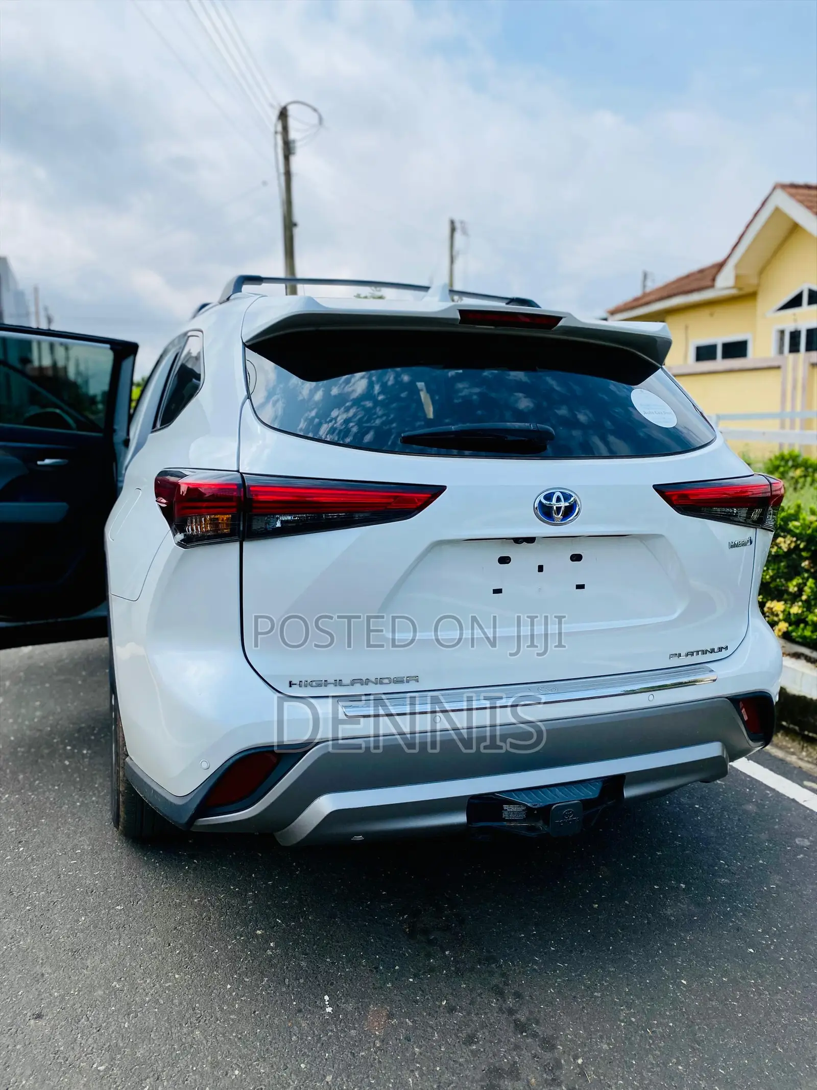 Toyota Highlander Platinum AWD 2023 White