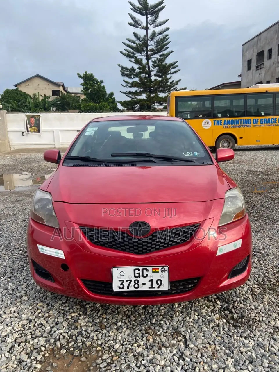 Toyota Yaris 2010 Red