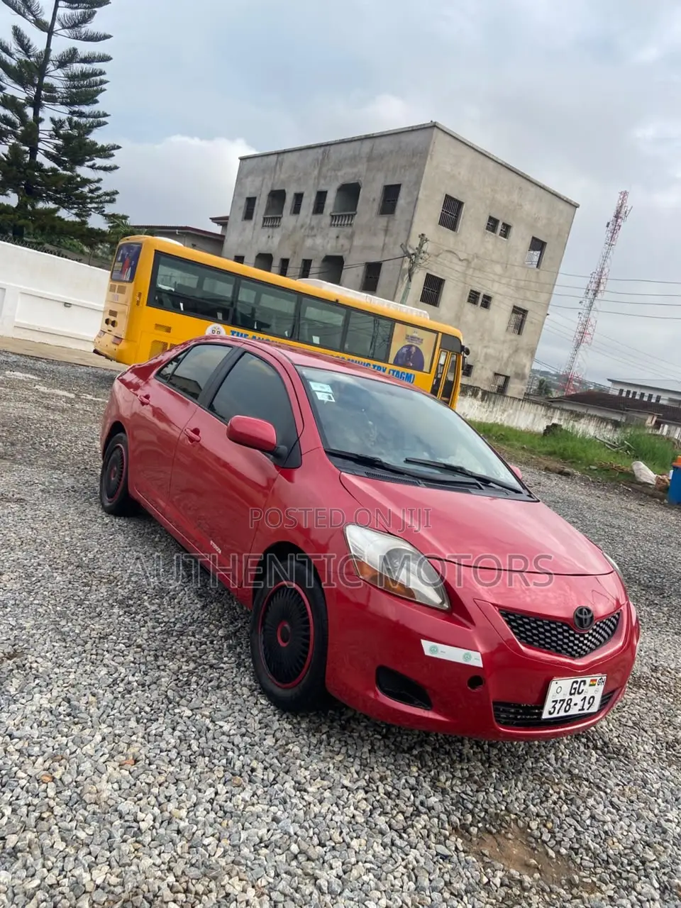 Toyota Yaris 2010 Red