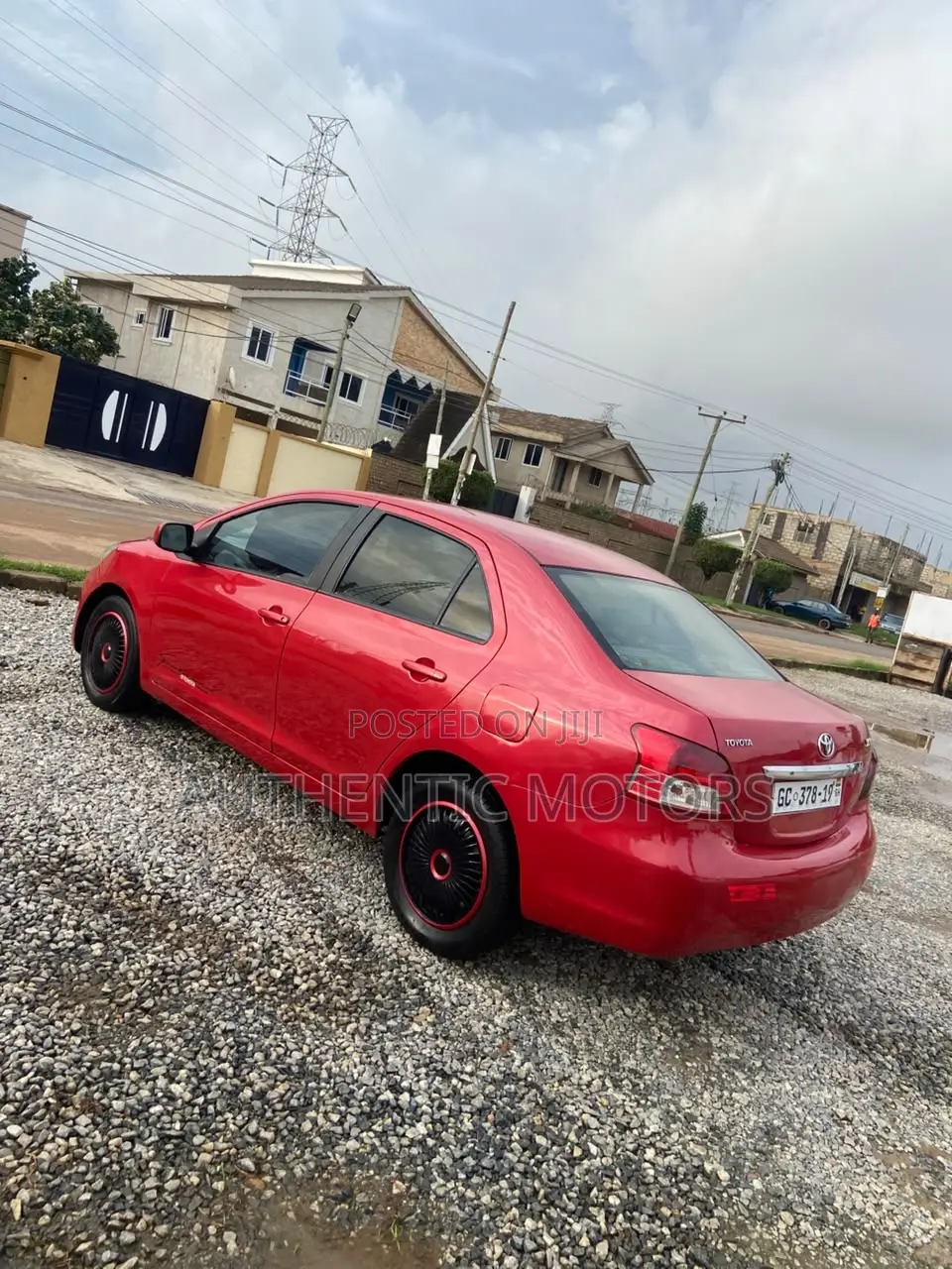 Toyota Yaris 2010 Red