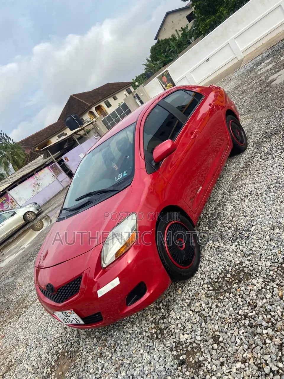 Toyota Yaris 2010 Red
