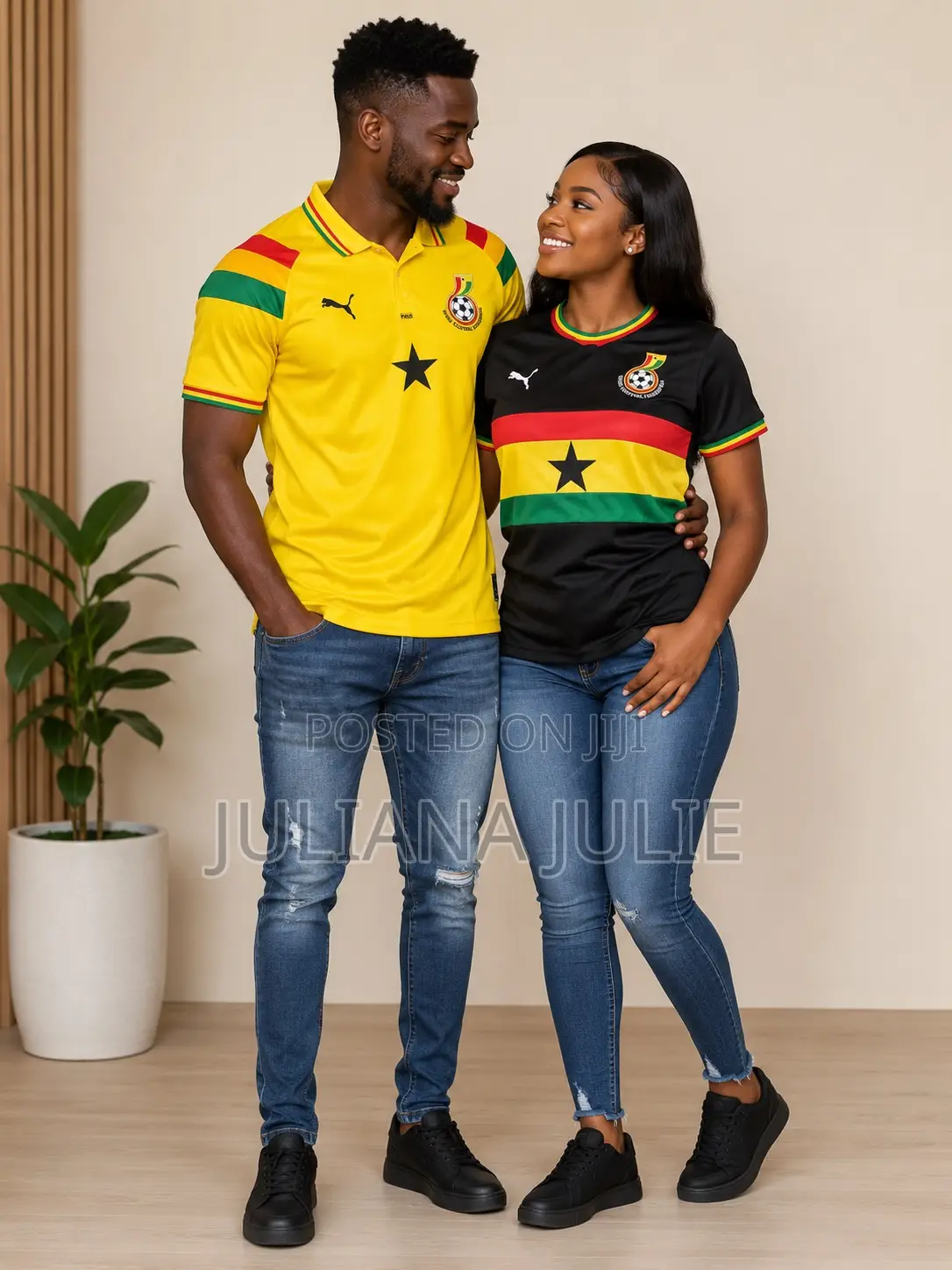 Original Classic Retro Ghana Jersey Available at Cool Price