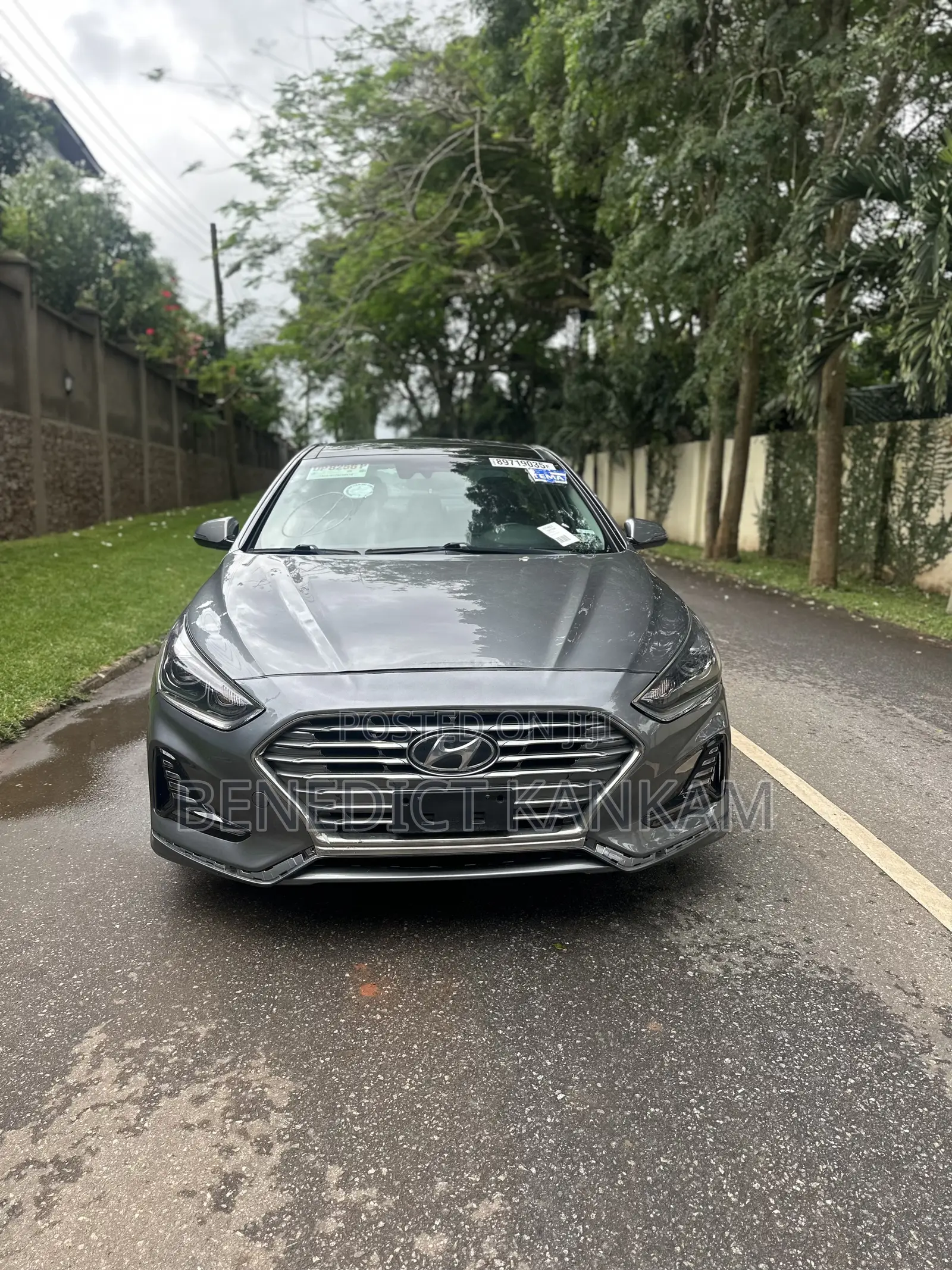 Hyundai Sonata Limited 2018 Gray