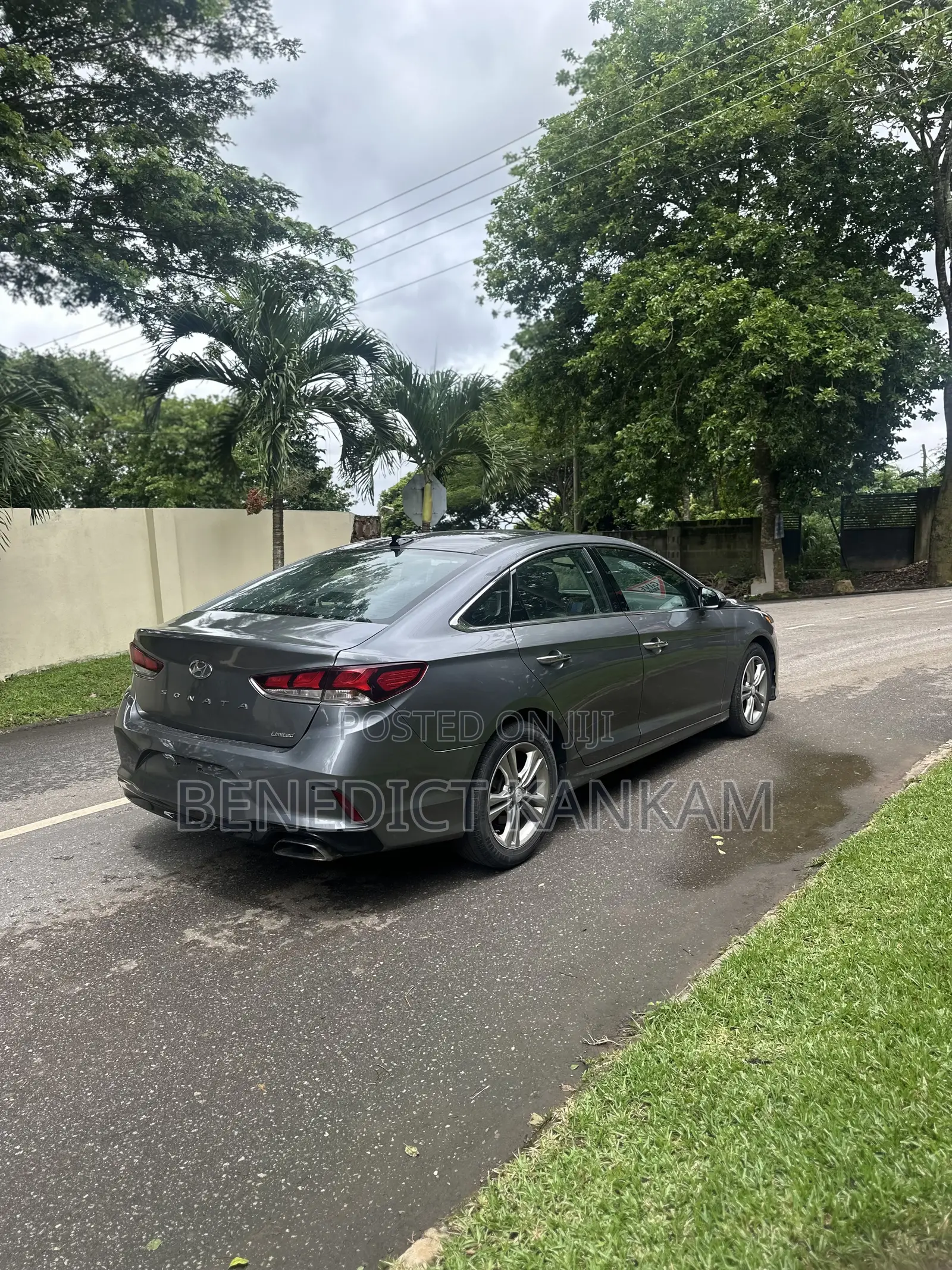 Hyundai Sonata Limited 2018 Gray