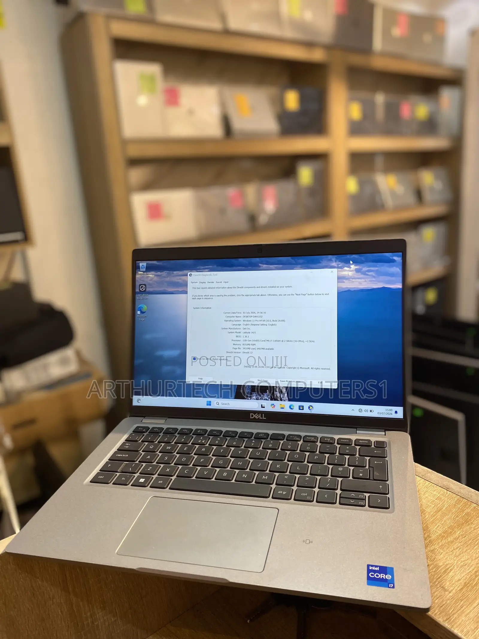 Laptop Dell Latitude 5421 16GB Intel Core i7 SSD 256GB
