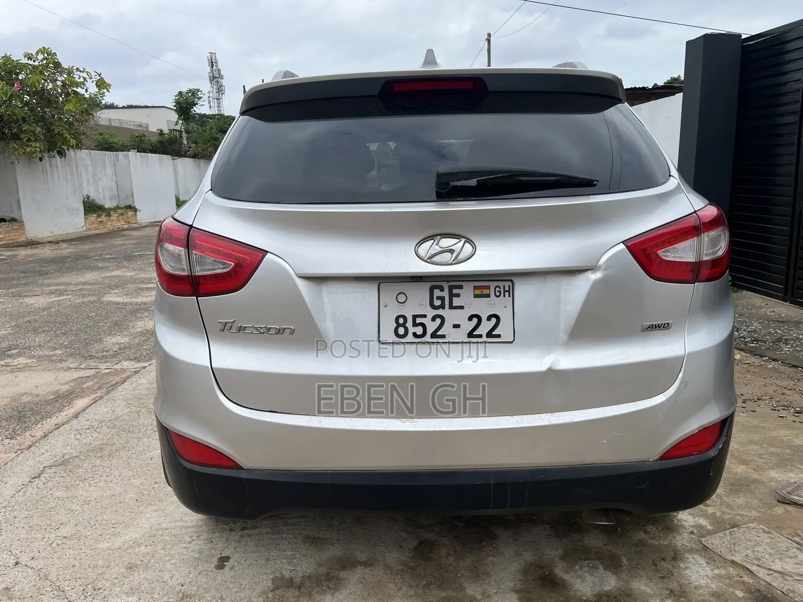 Hyundai Tucson Limited AWD 2012 Silver