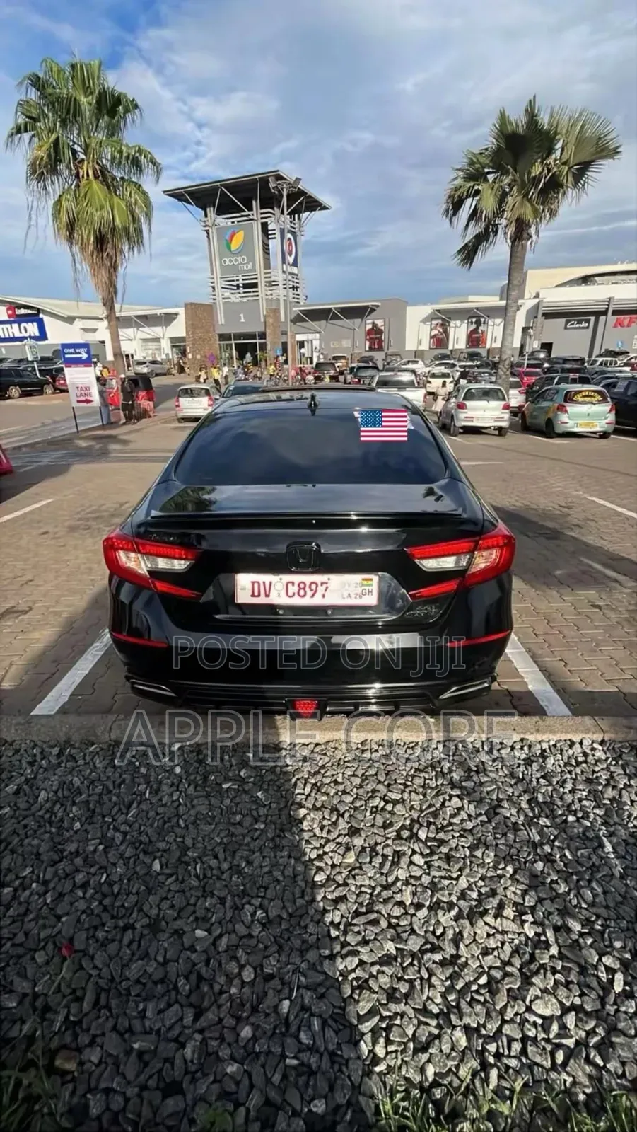 Honda Accord Sport (2.0L 4cyl Turbo 10A) 2019 Black