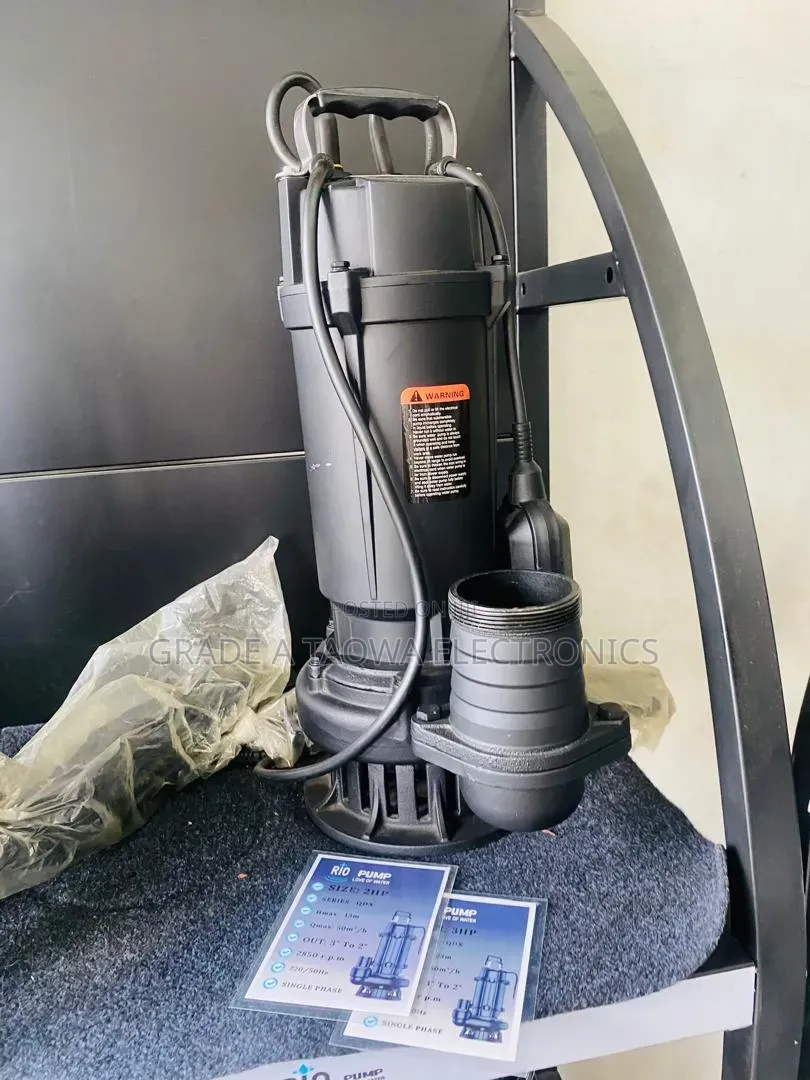 2hp Submersible Rio Sewage Water Pumps