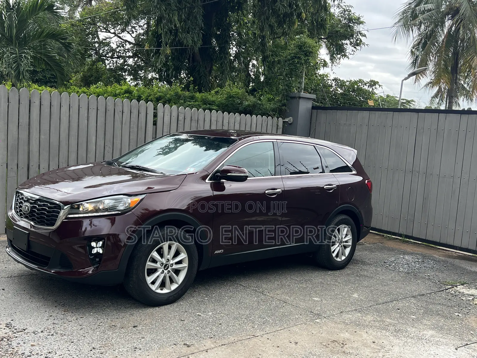 Kia Sorento 2.4L LX FWD 2019 Burgundy