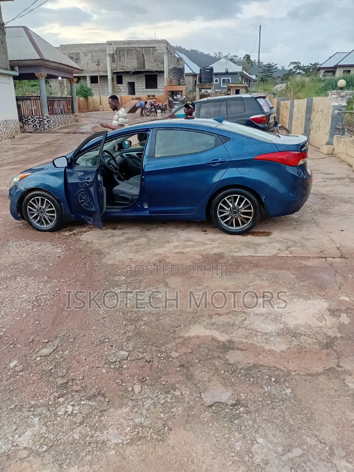 Hyundai Elantra 2012 Blue