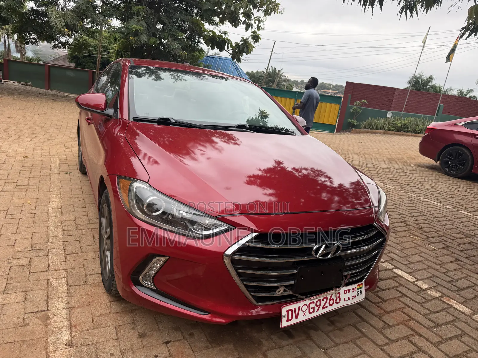 Hyundai Elantra 2017 Red