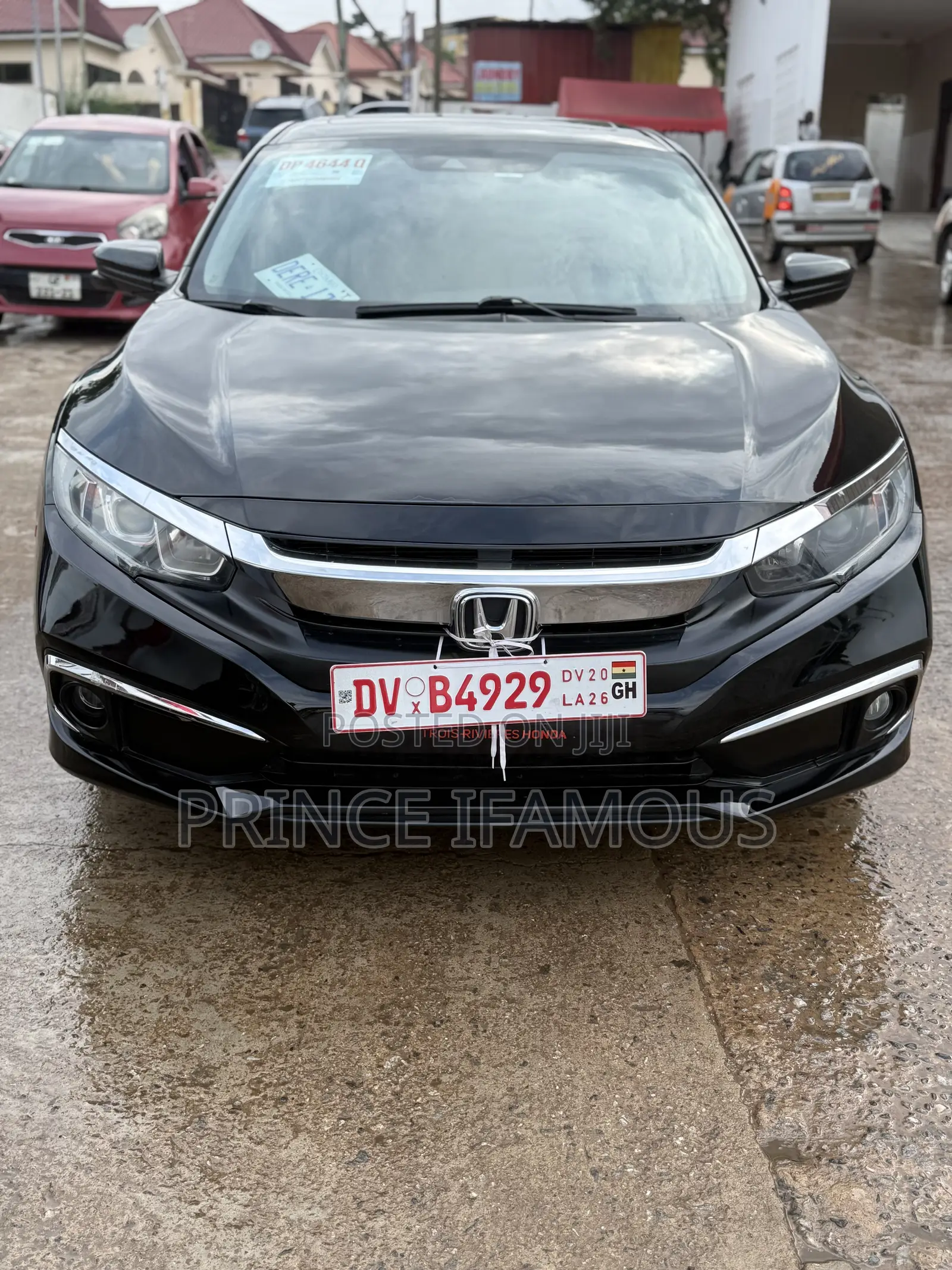 Honda Civic EX 4dr Sedan (1.5L 4cyl) 2016 Black