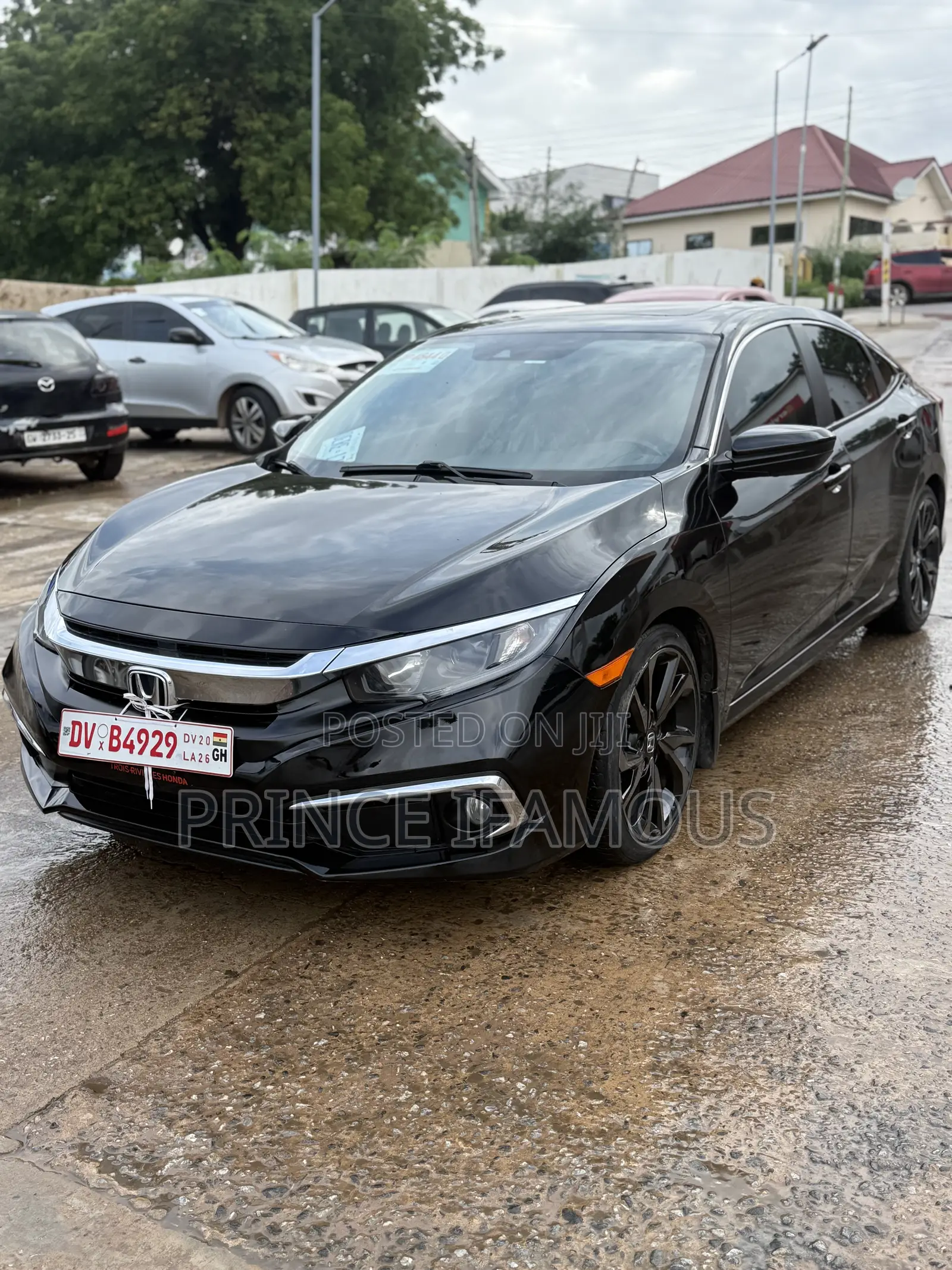 Honda Civic EX 4dr Sedan (1.5L 4cyl) 2016 Black