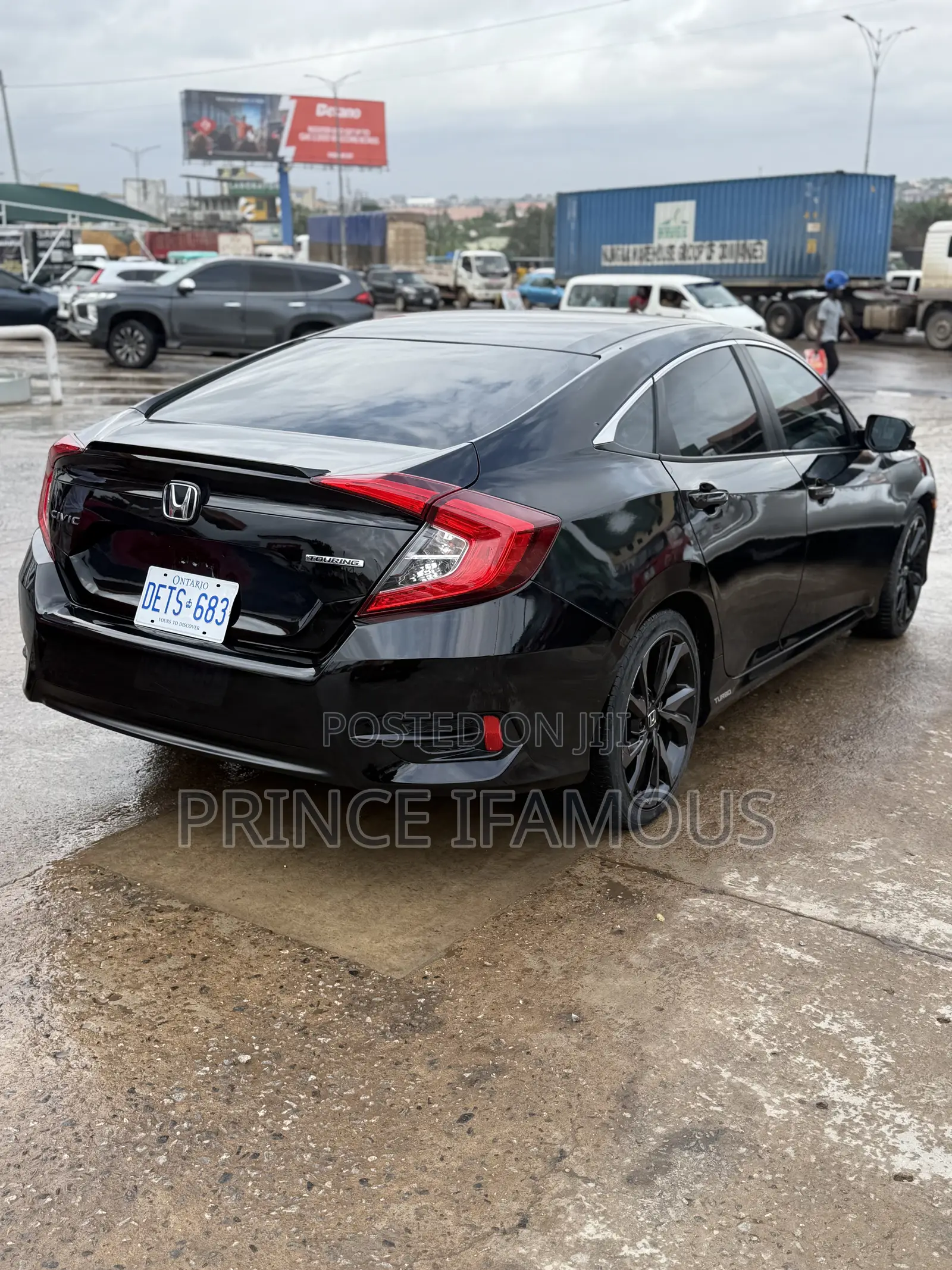 Honda Civic EX 4dr Sedan (1.5L 4cyl) 2016 Black