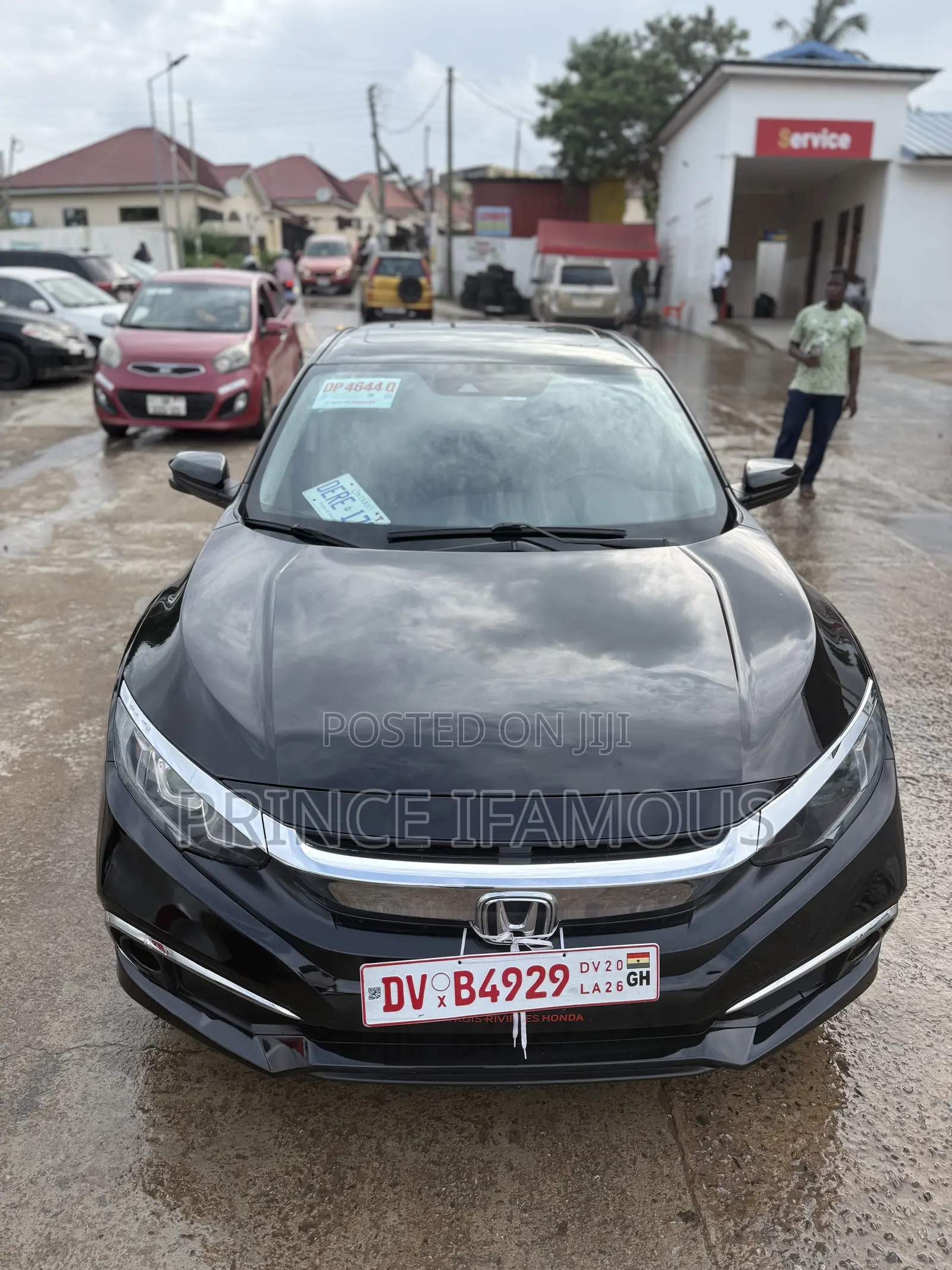 Honda Civic EX 4dr Sedan (1.5L 4cyl) 2016 Black