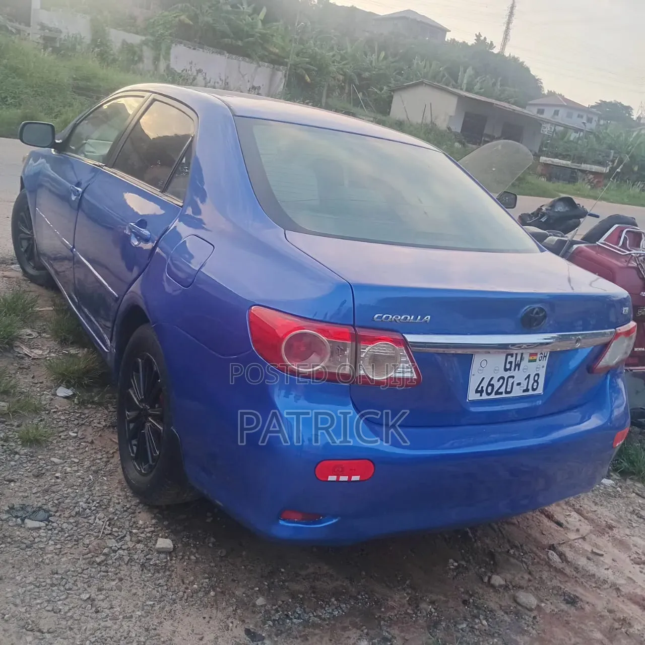 Toyota Corolla 2012 Blue
