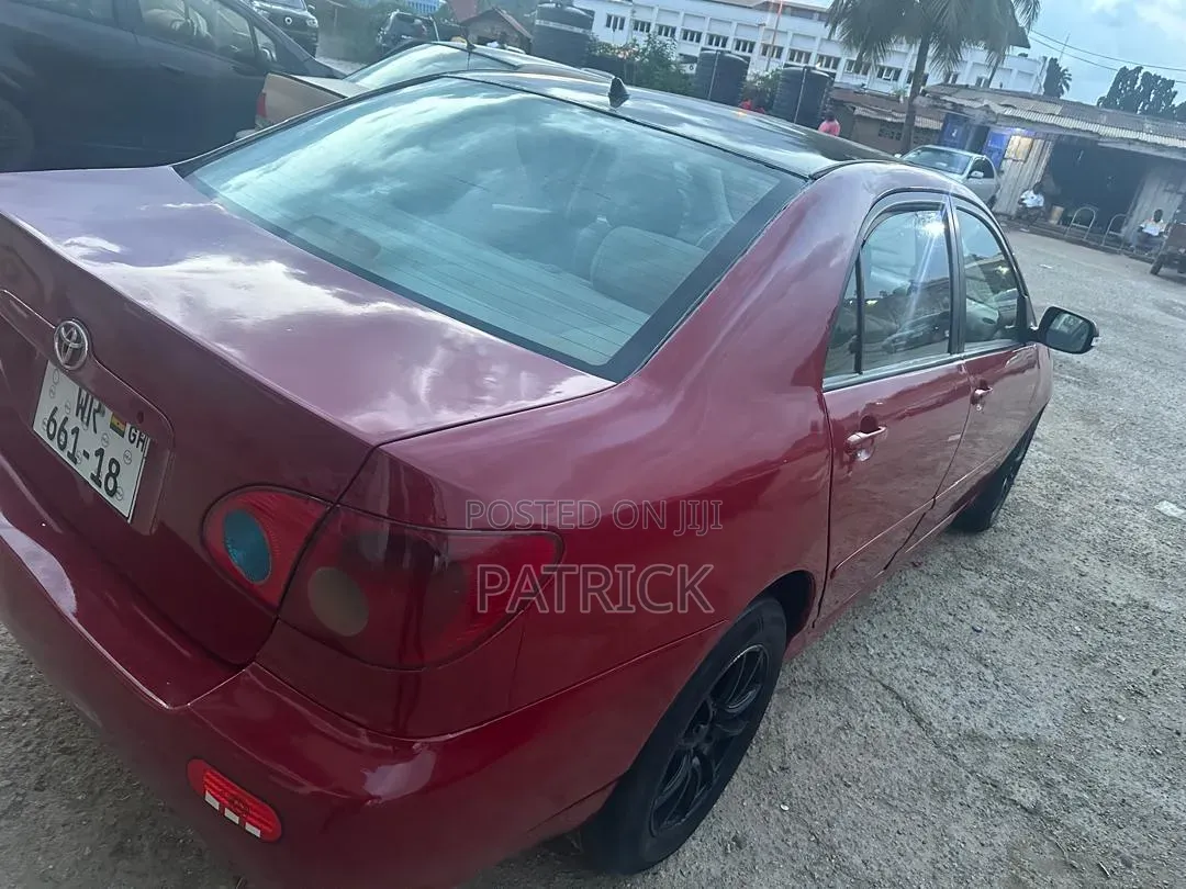 Toyota Corolla 2007 Red