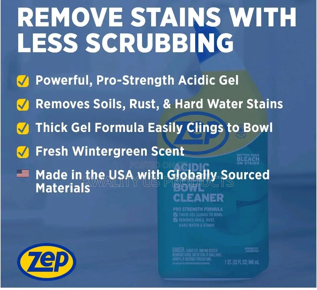 Zep Acidic Toilet Bowl Cleaner - 946ml