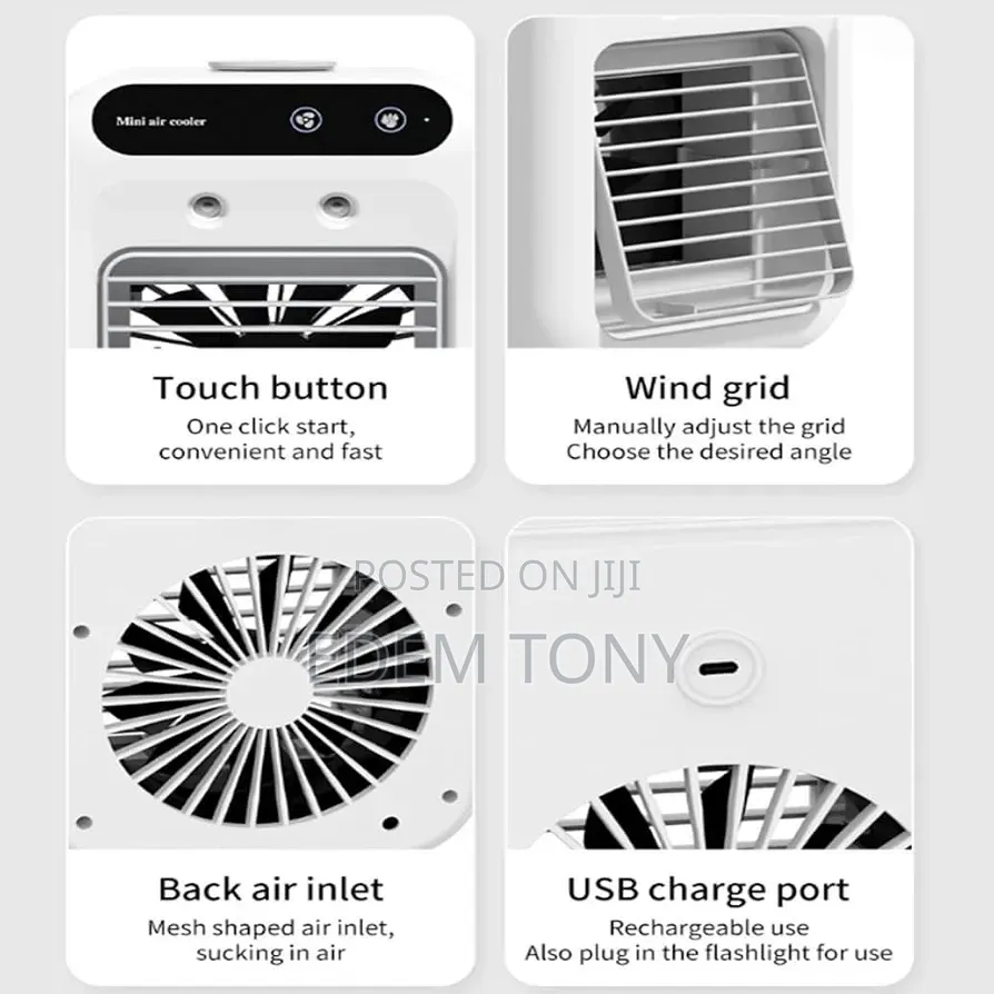 L7 Rechargeable Portable Air Cooler and Humidifier