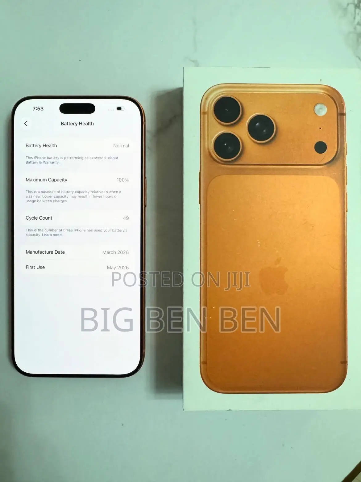 Apple iPhone 17 Pro Max 256 GB Orange
