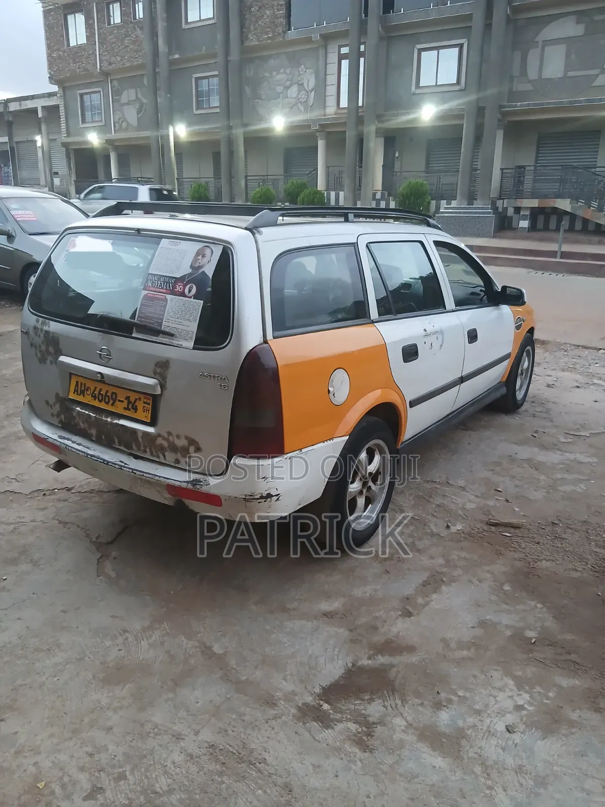 Opel Astra 2001 White