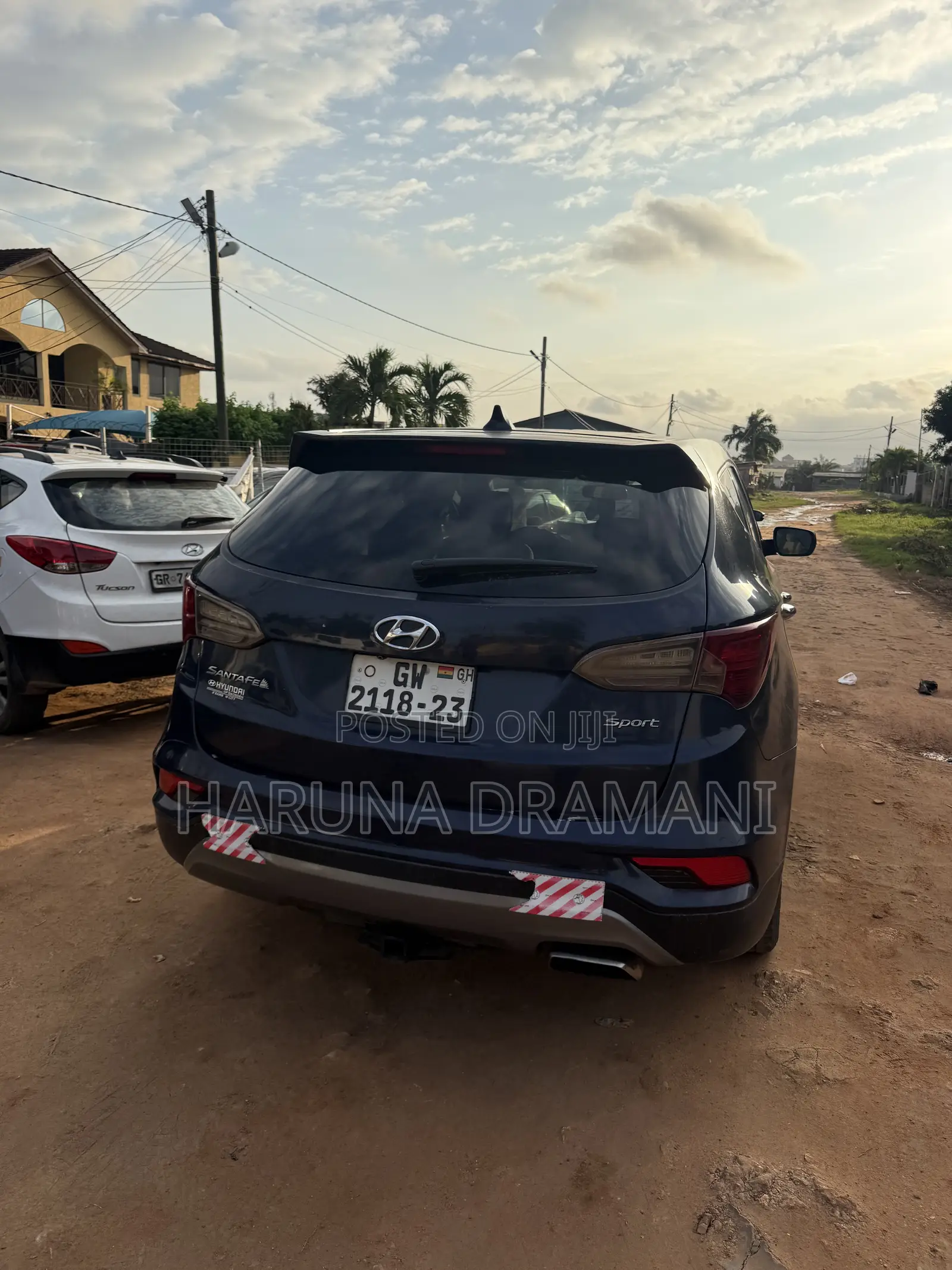 Hyundai Santa Fe SE AWD 2016 Blue
