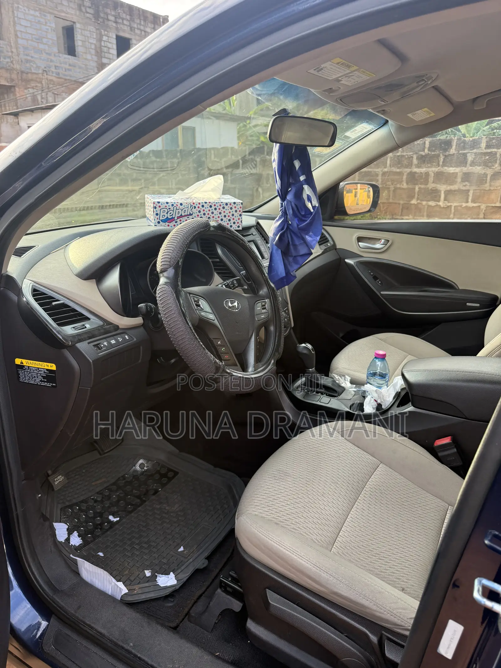 Hyundai Santa Fe SE AWD 2016 Blue