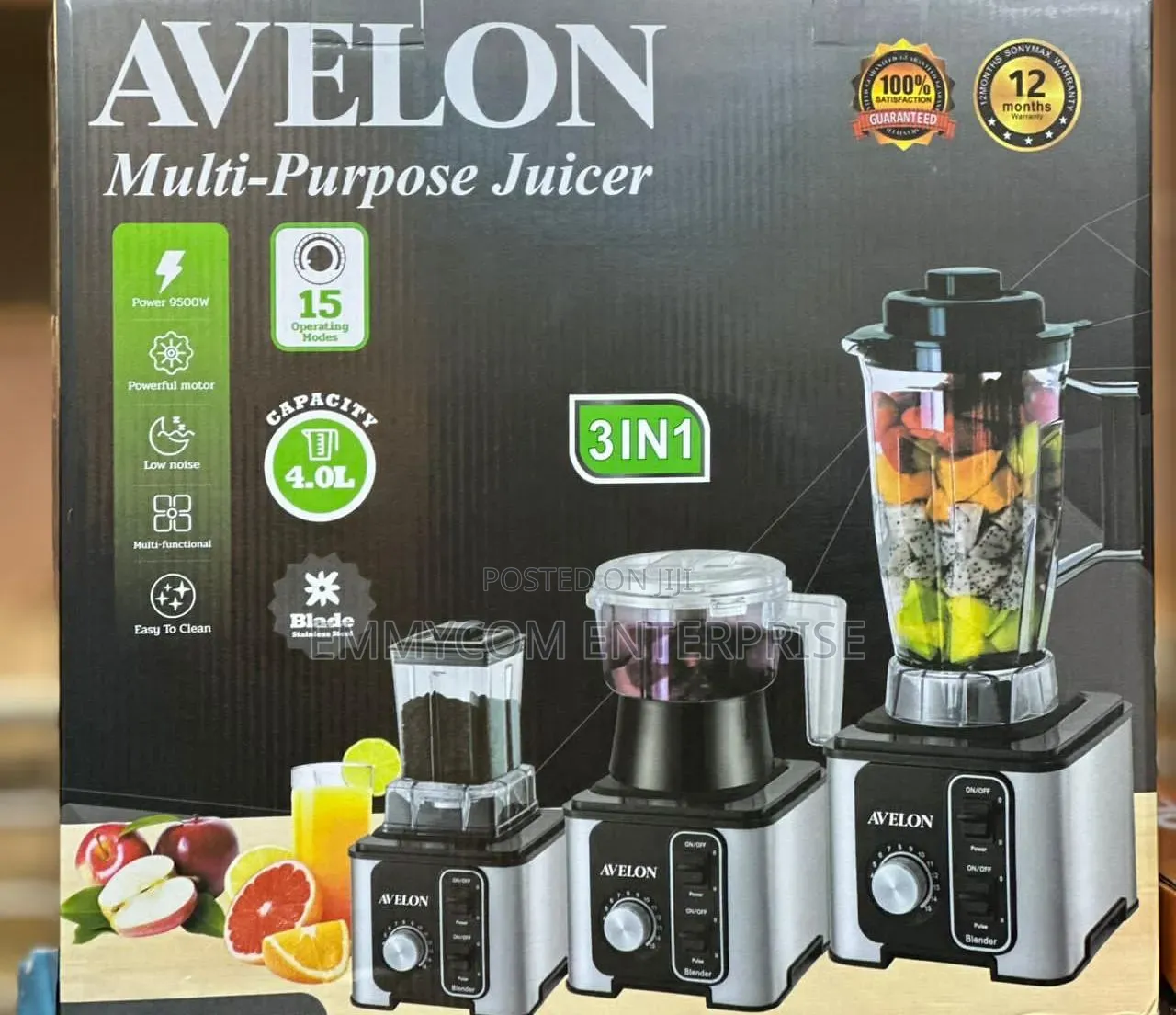 3 in 1 Multi Purpose Juicer New in Box