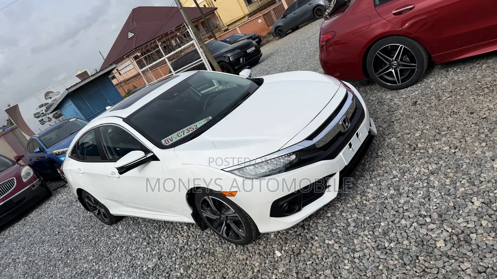 Honda Civic Touring Coupe 2019 White