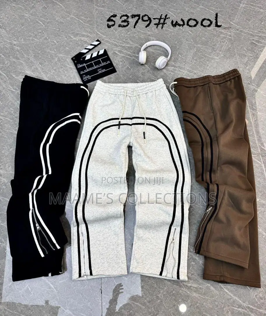 High-Quality Fleece Streetwear Joggers,