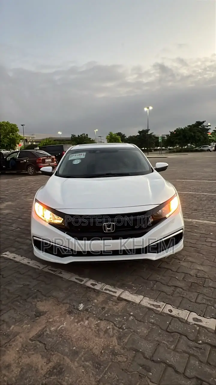Honda Civic EX-L Sedan 2019 White