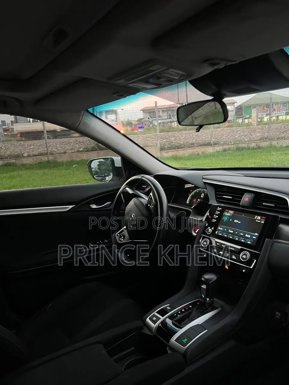 Honda Civic EX-L Sedan 2019 White