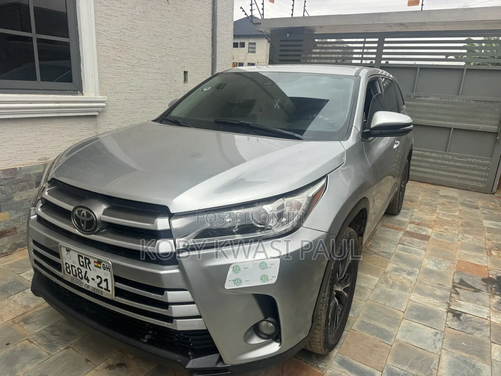 Toyota Highlander LE 2019 Silver