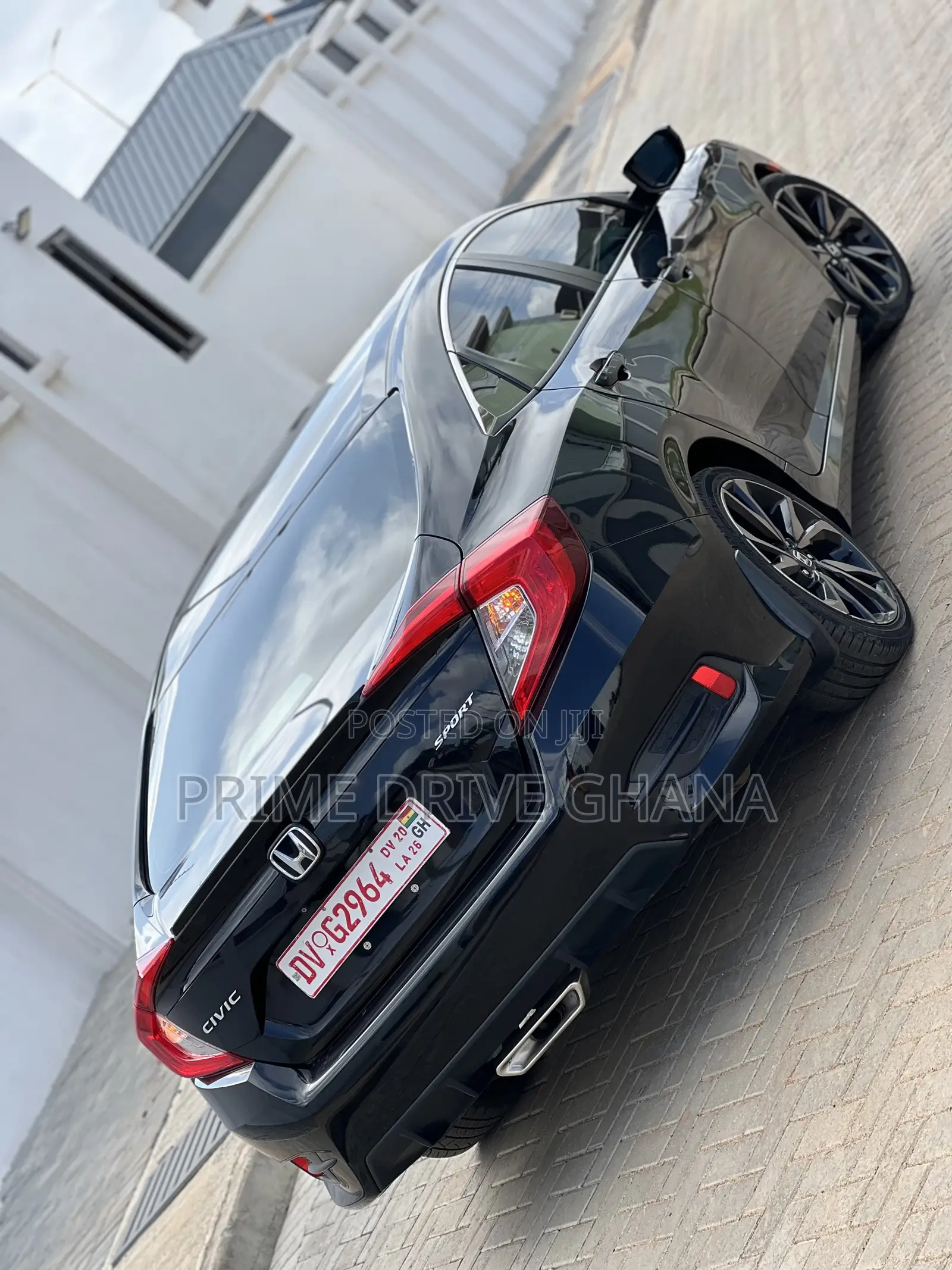 Honda Civic Sport Sedan 2019 Black