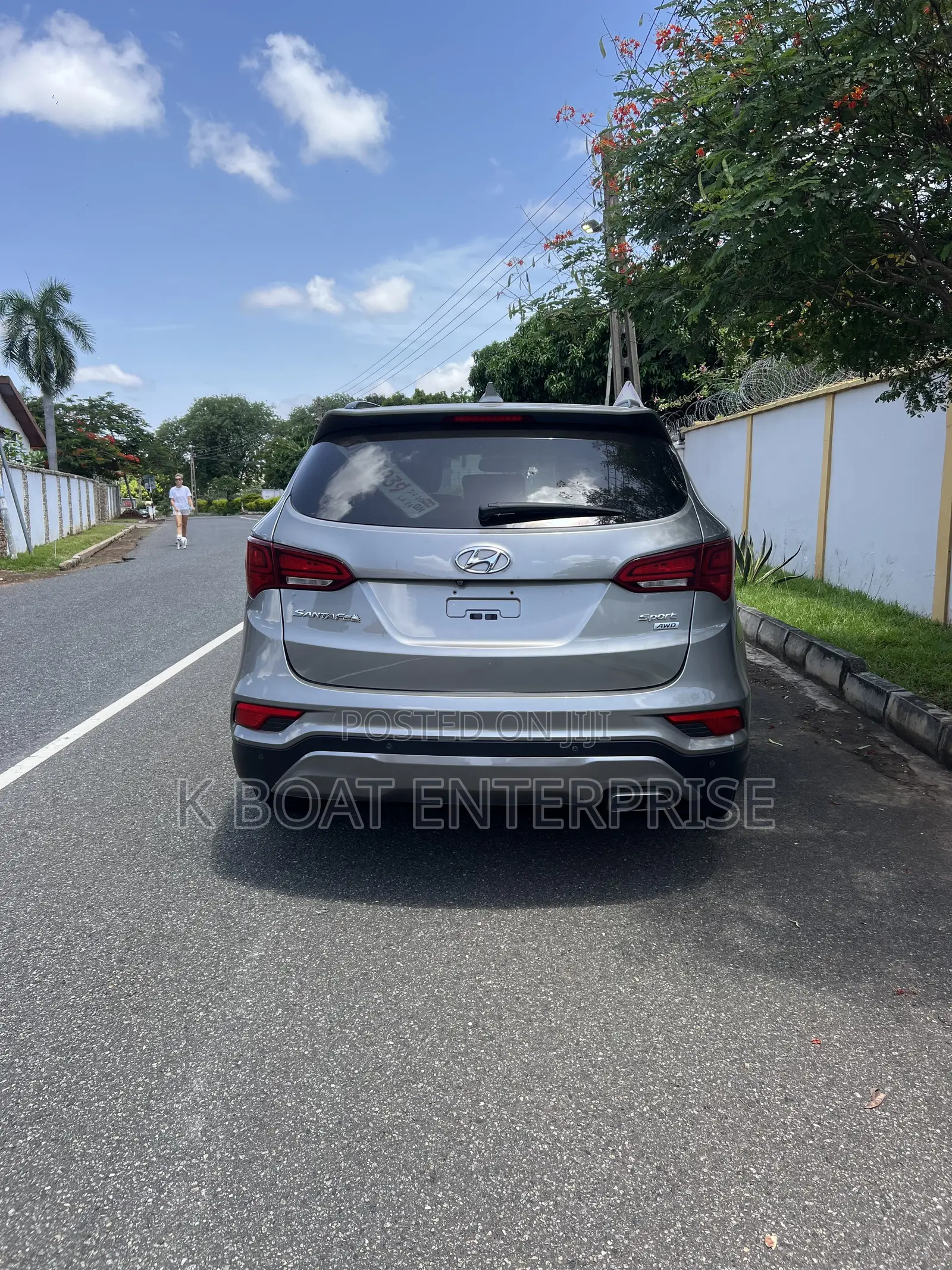 Hyundai Santa Fe Limited Ultimate AWD 2018 Gray